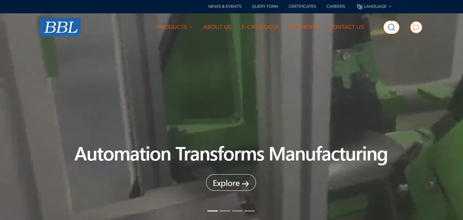 Project: BBL Brake Systems – Premium Brake-Lining Manufacturer Website